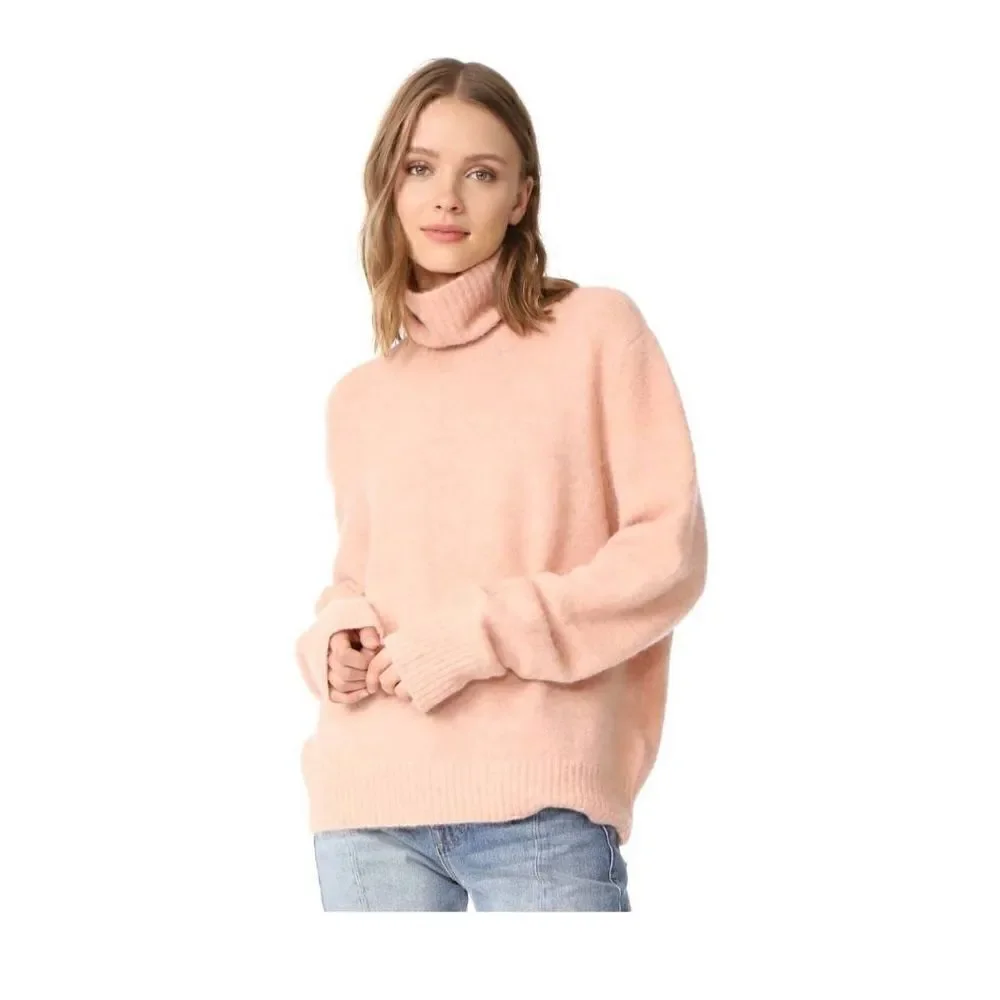 Frame Dusty Pink Alpaca Wool Sweater L